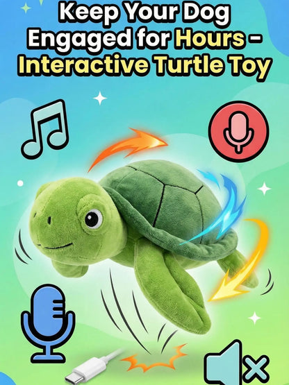 Interactive Motion-Activated Dog Ball - USB Rechargeable Automatic Rolling Toy with Squeaker, Self-Play Solution for Dogs and Cats of All Sizes, Durable Indoor and Outdoor Pet Toy